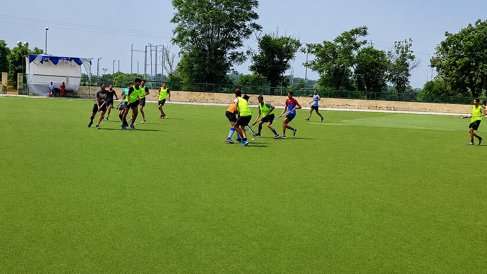 Synthetic Hockey Ground at Government Sports School Ghudda